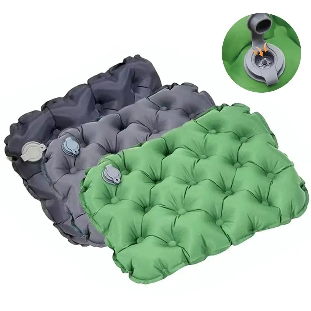 وسادة هوائية محمولة قابلة للنف - مراجعة Outdoor Camping Rugs وسعره