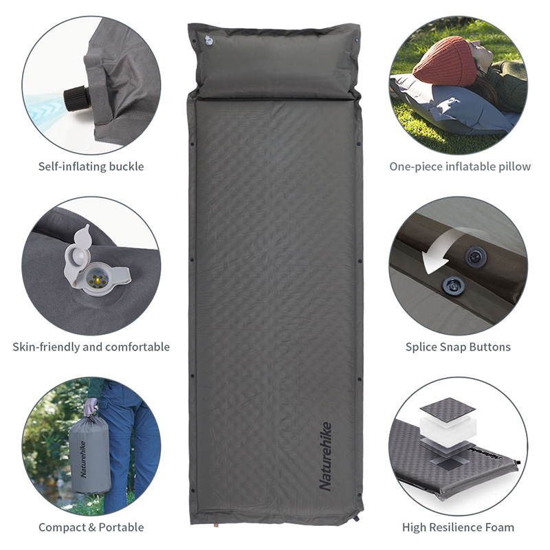 Naturehike الذاتي تضخيم الهواء - مراجعة Outdoor Camping Rugs وسعره