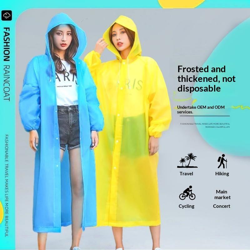 معطف مطر جديد للنساء والرجال،  - مراجعة Camping Rain Poncho وسعره