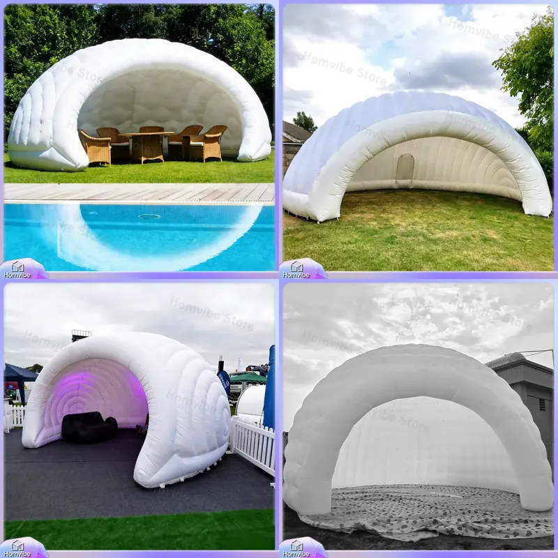خيمة قبة قابلة للنفخ خفيفة الو - مراجعة Outdoor Camping Exhibition وسعره